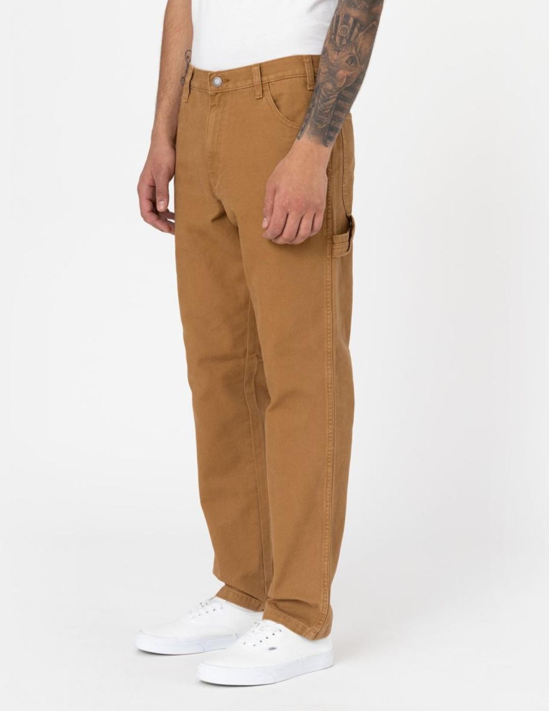 DICKIES PANTALON DUCK CARPENTER MARRON