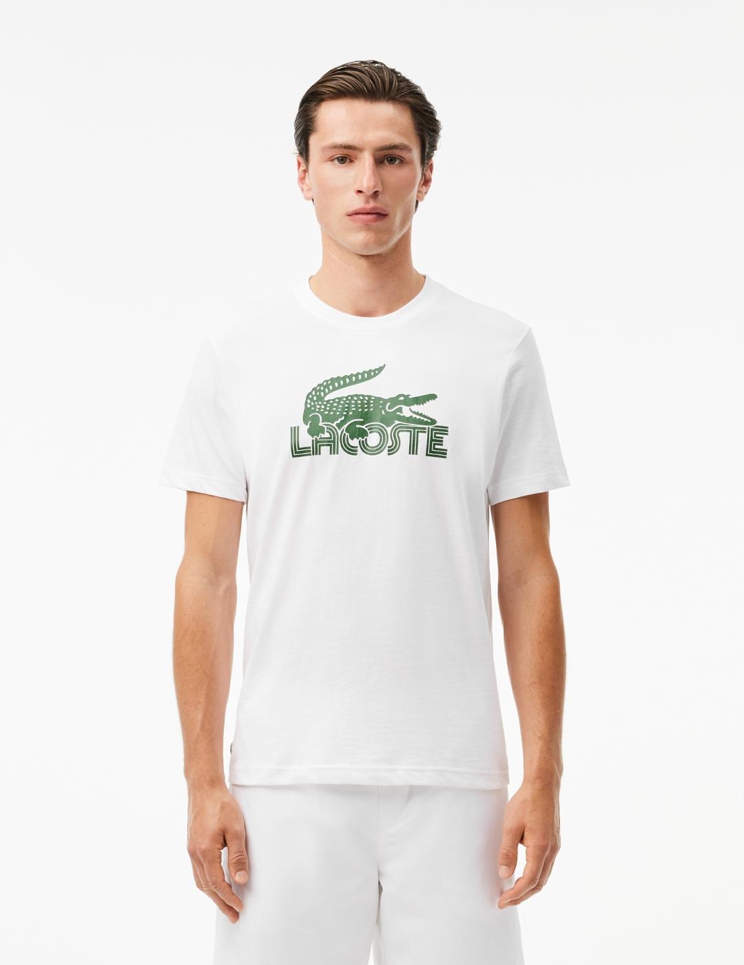 LACOSTE CAMISETA BLANCA ULTRA DRY