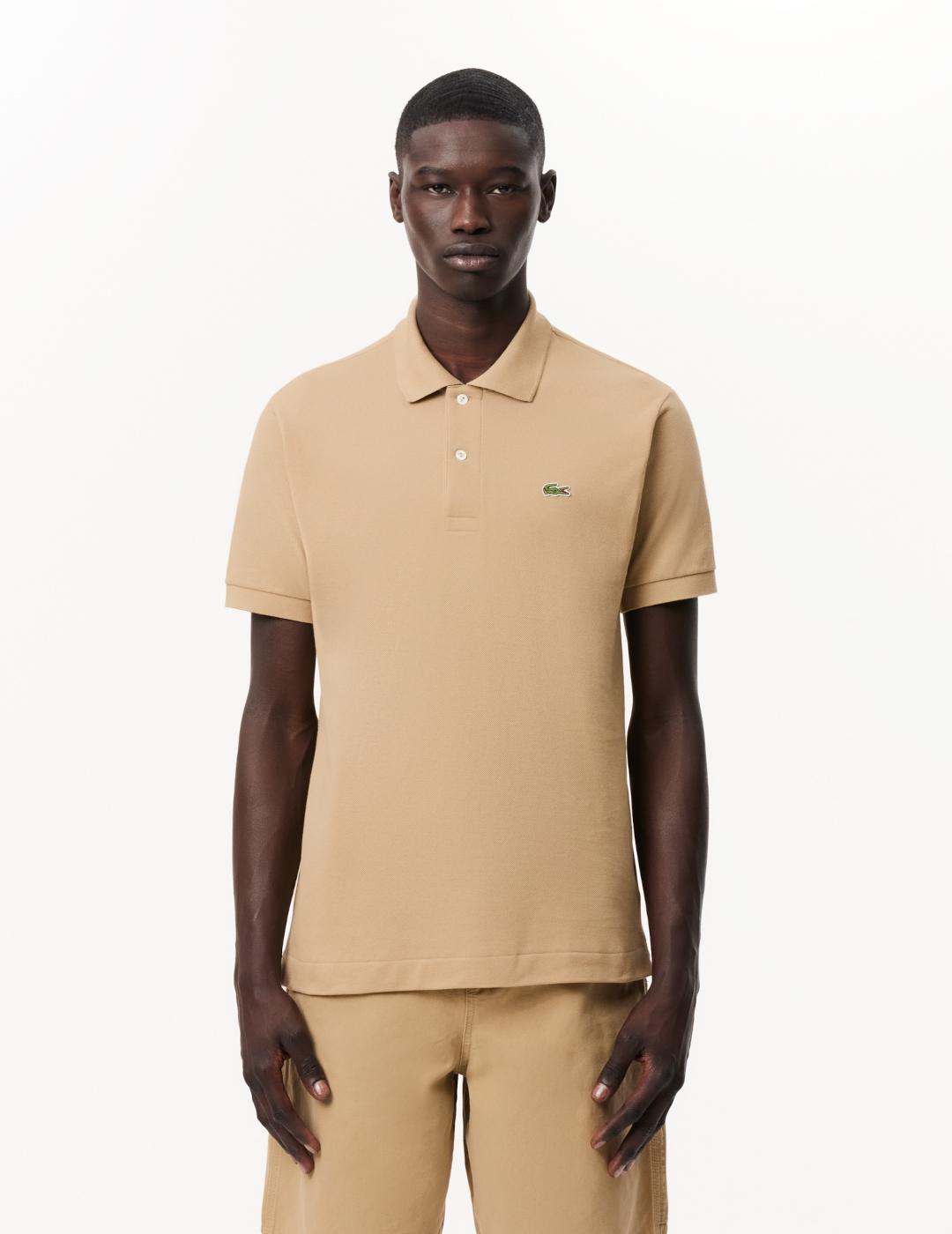 LACOSTE POLO CLASSIC FIT BEIGE