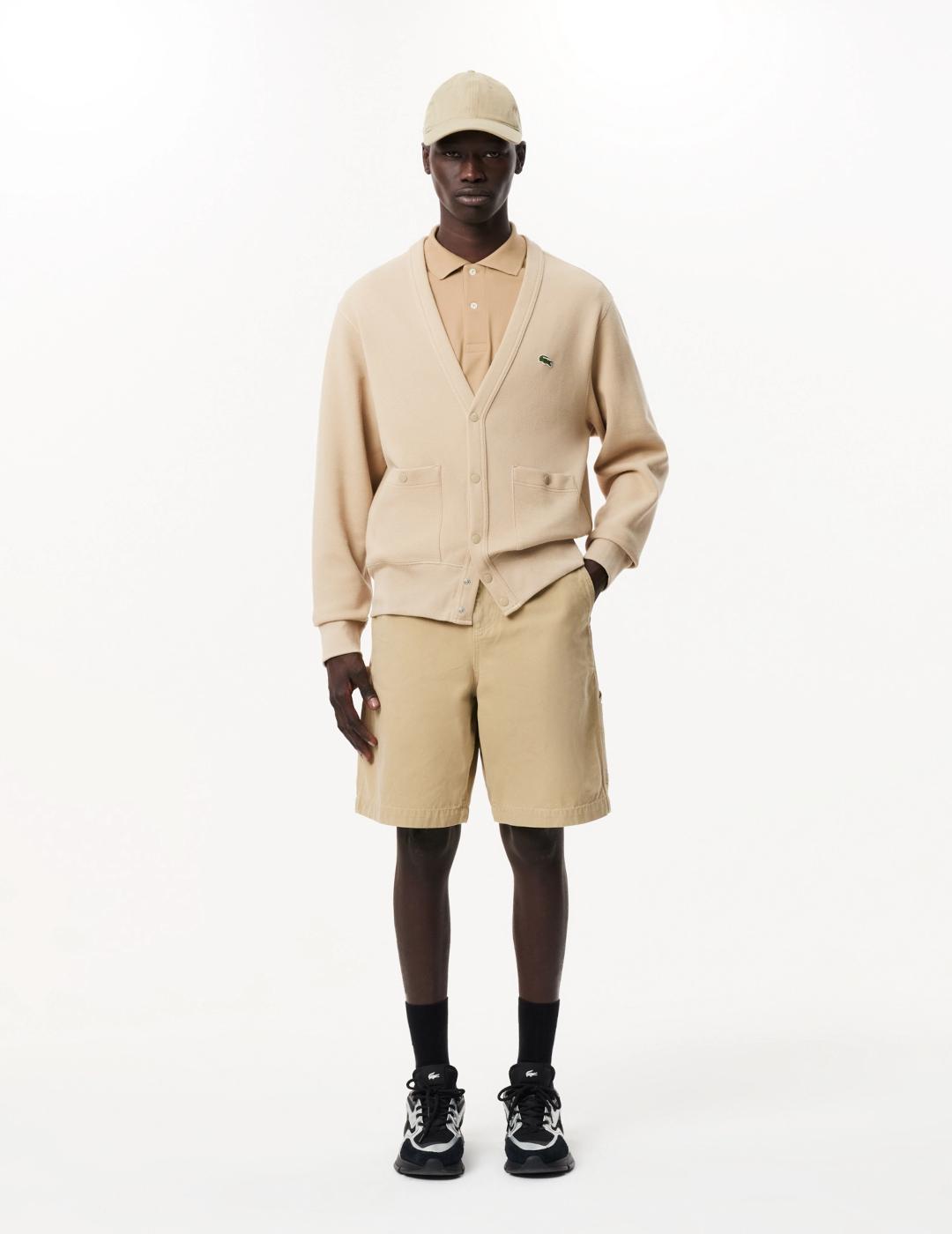 LACOSTE POLO CLASSIC FIT BEIGE