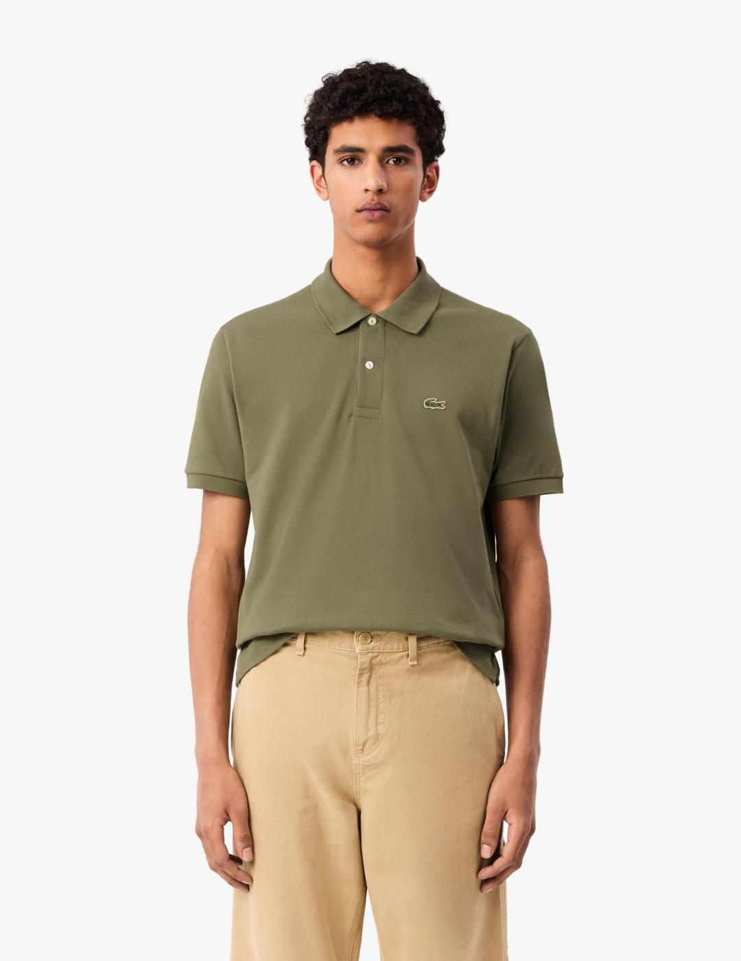 LACOSTE POLO CLASSIC FIT OLIVA
