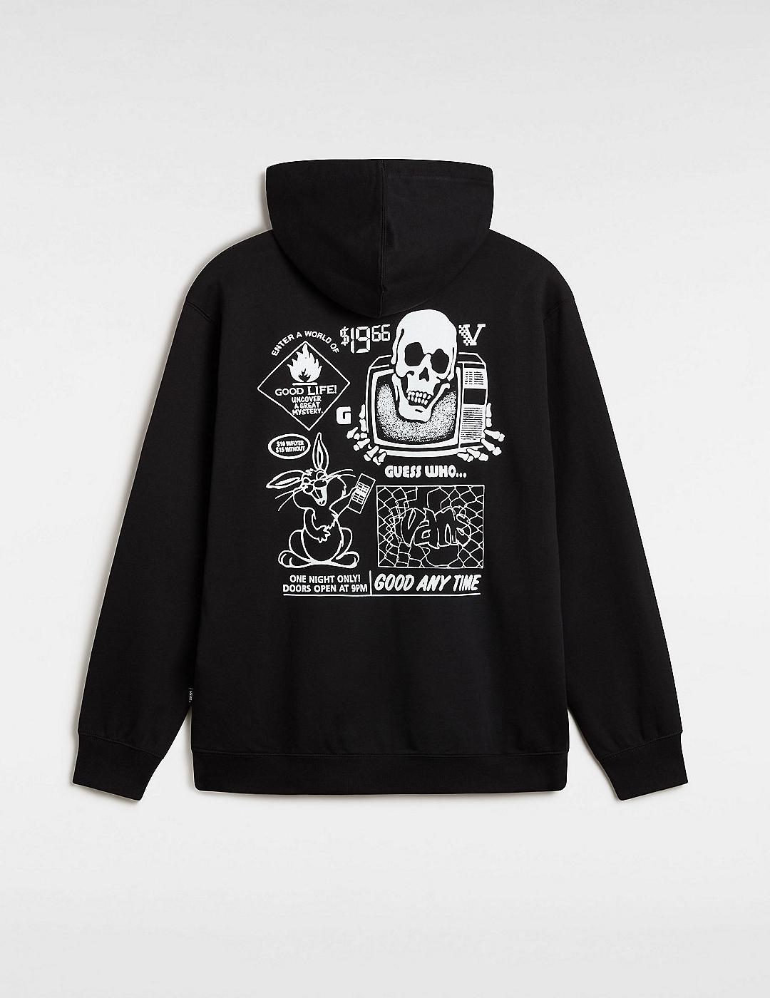 VANS HOODIE NEGRA CRAZY EDDY 66