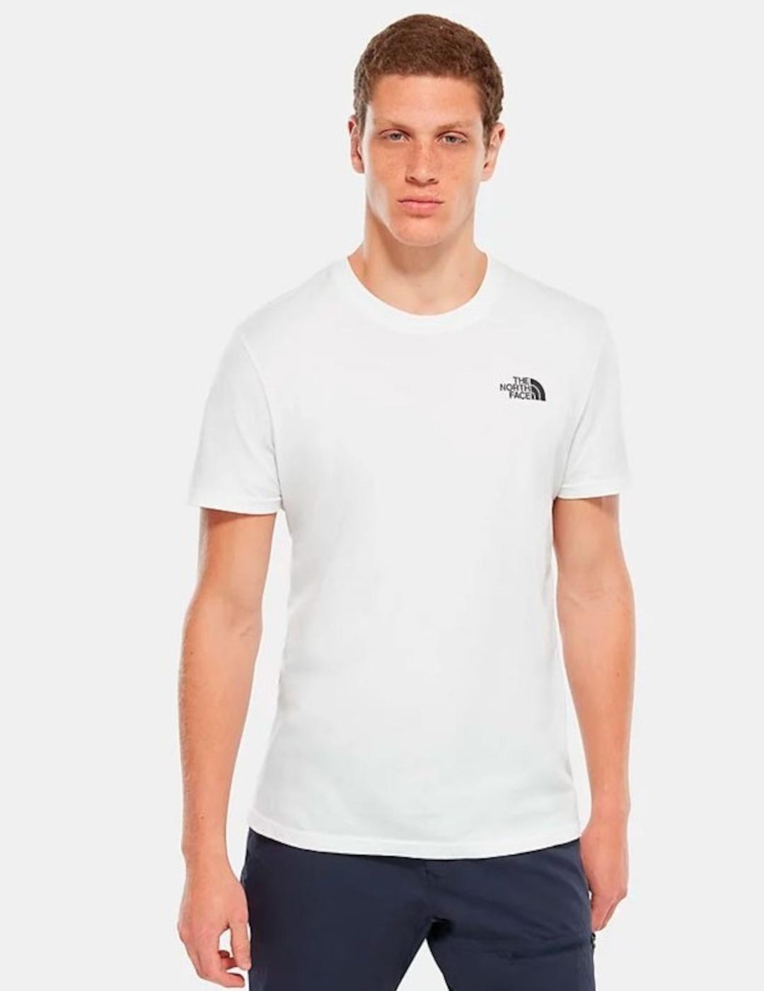 NORTH FACE CAMISETA BLANCA SIMPLE DOME