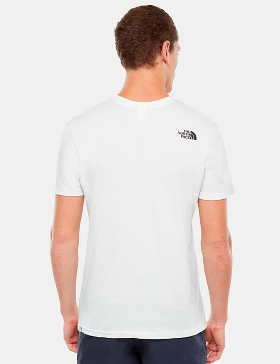 NORTH FACE CAMISETA BLANCA SIMPLE DOME