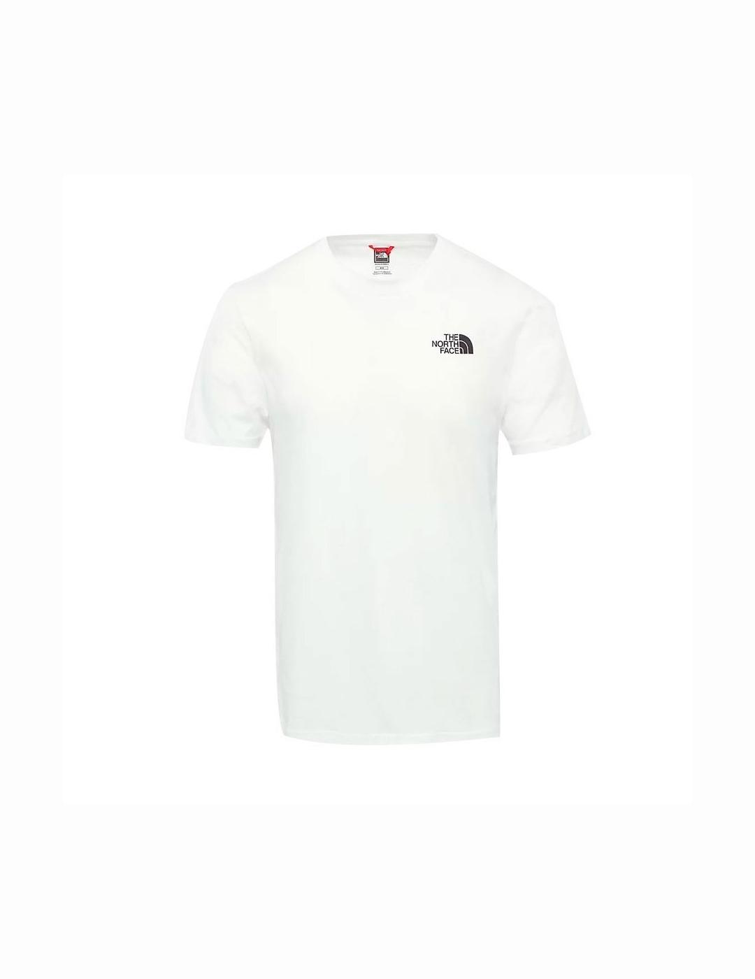 NORTH FACE CAMISETA BLANCA SIMPLE DOME