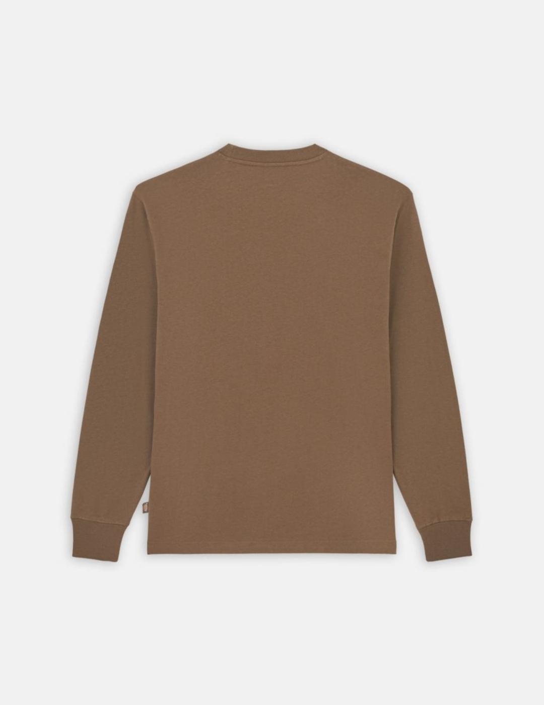 DICKIES CAMISETA LONG SLEEVE LURAY MARRON
