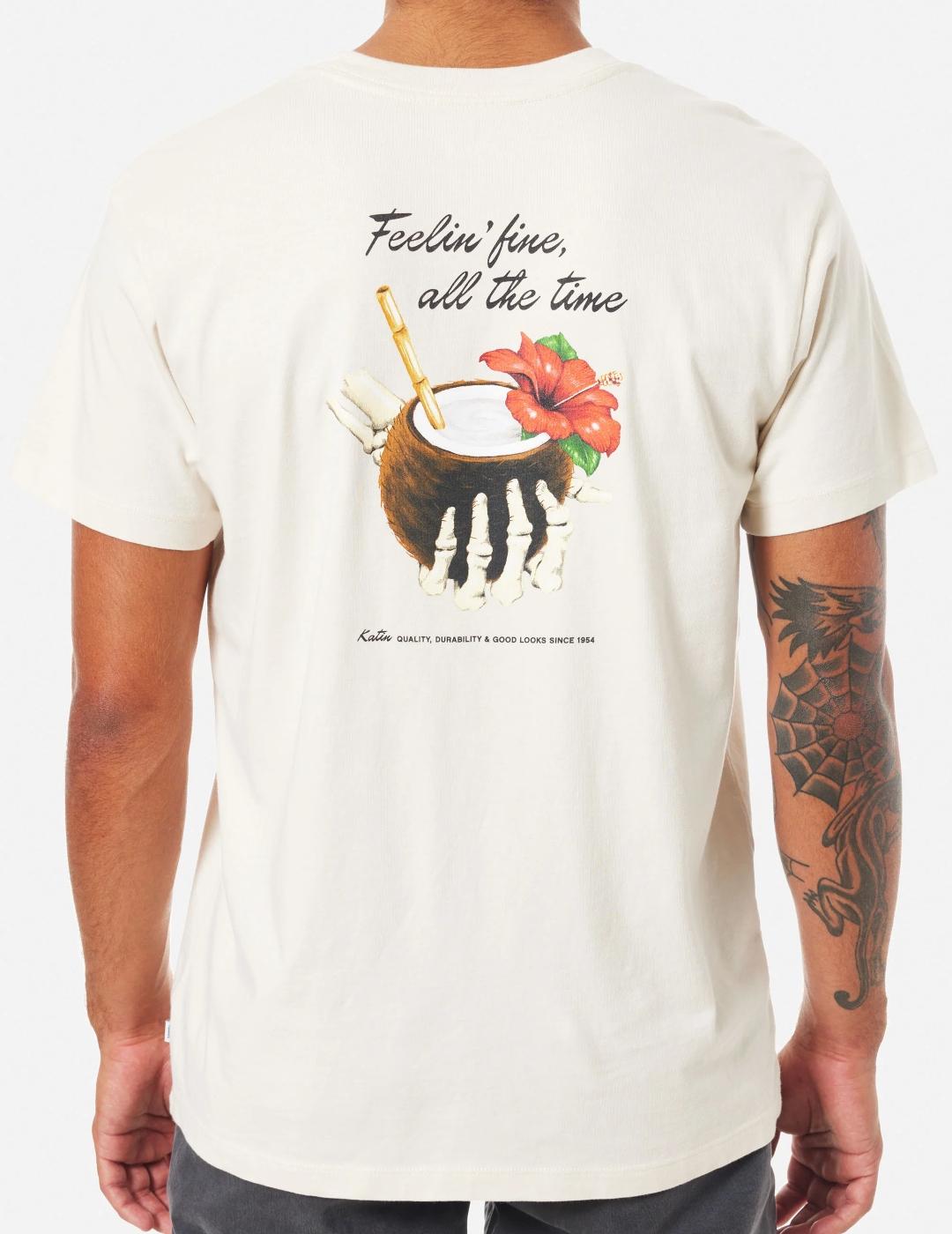 KATIN CAMISETA BEIGE COCO