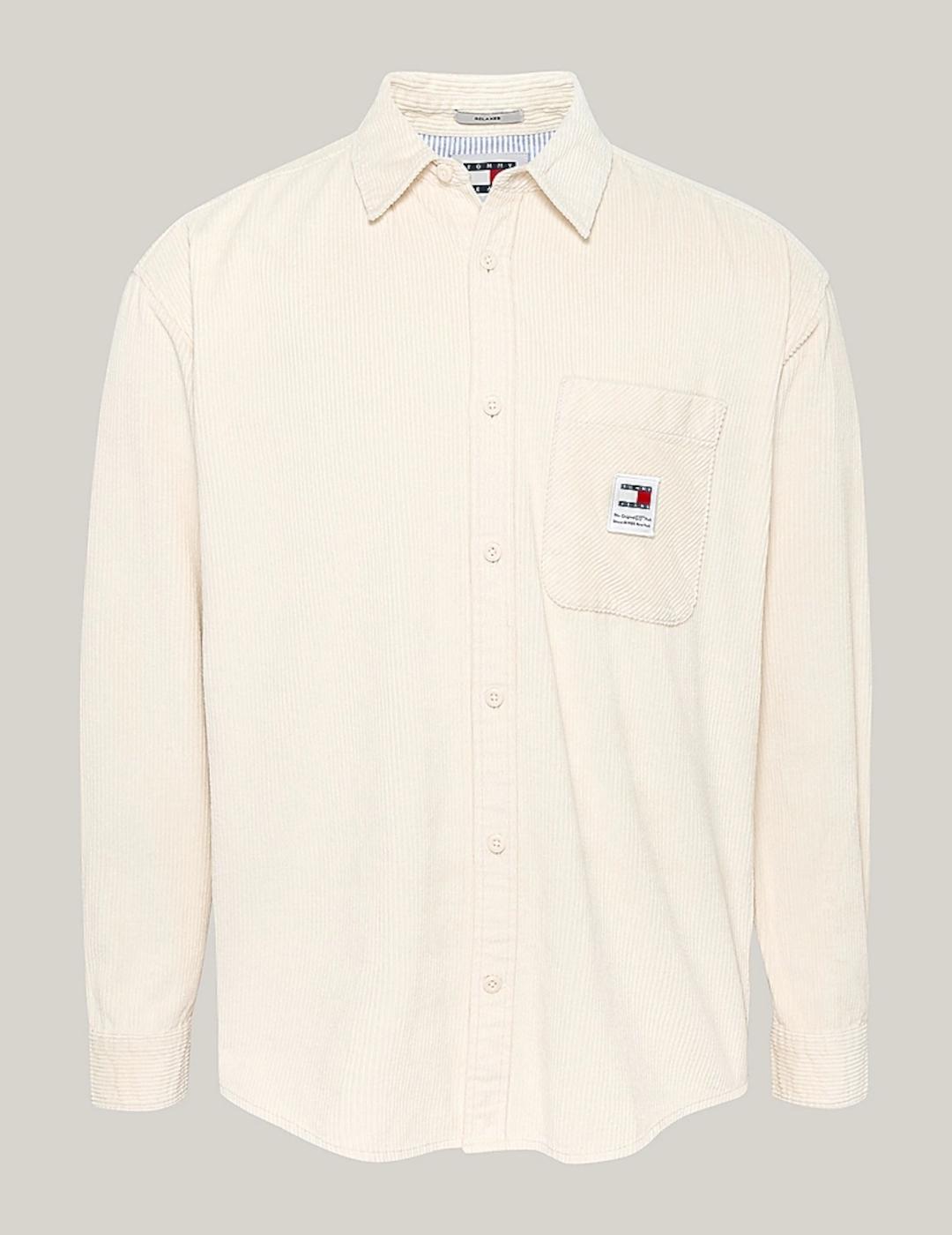 TOMMY CAMISA PANA BEIGE