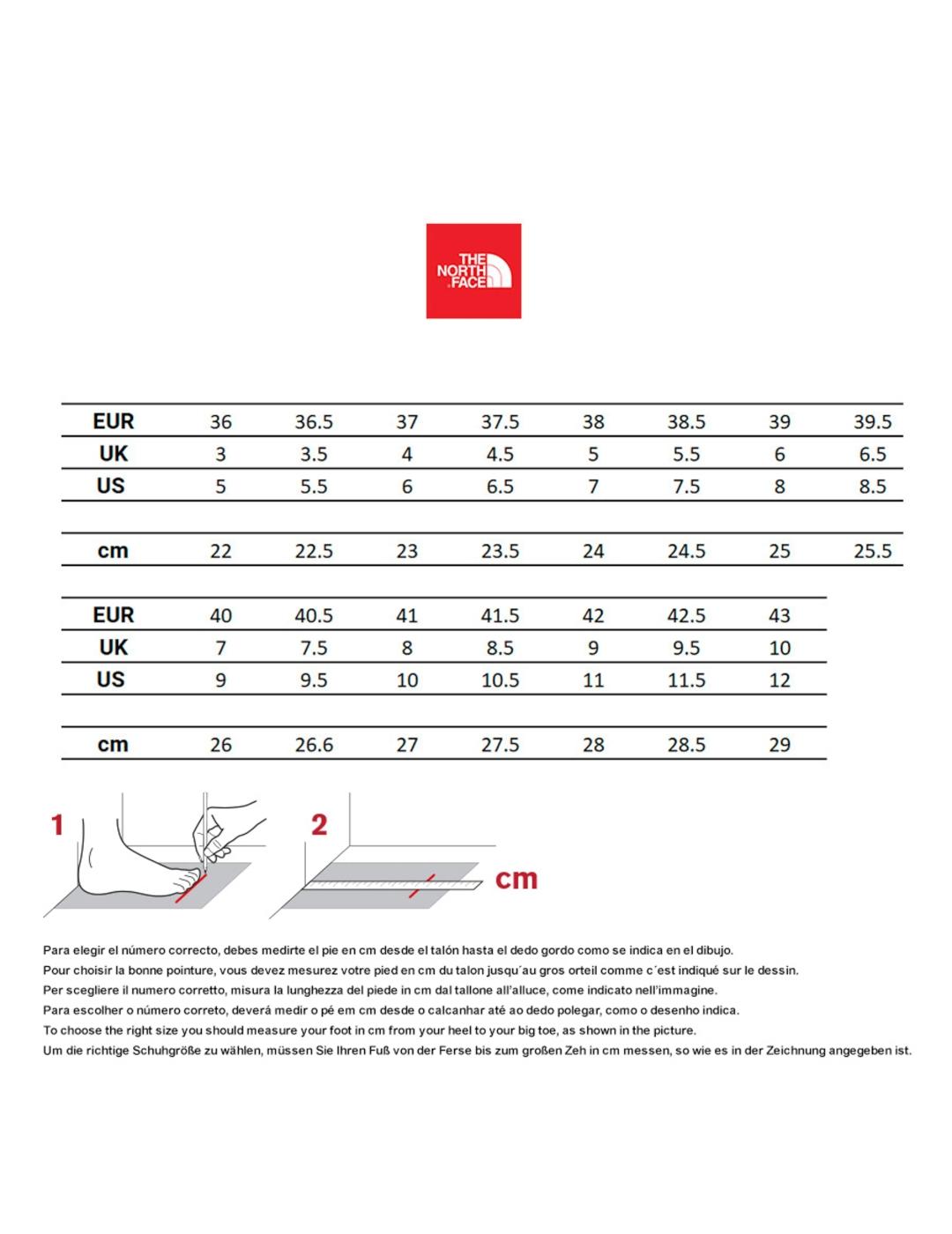 NORTH FACE MULE MOONSTONE GREY