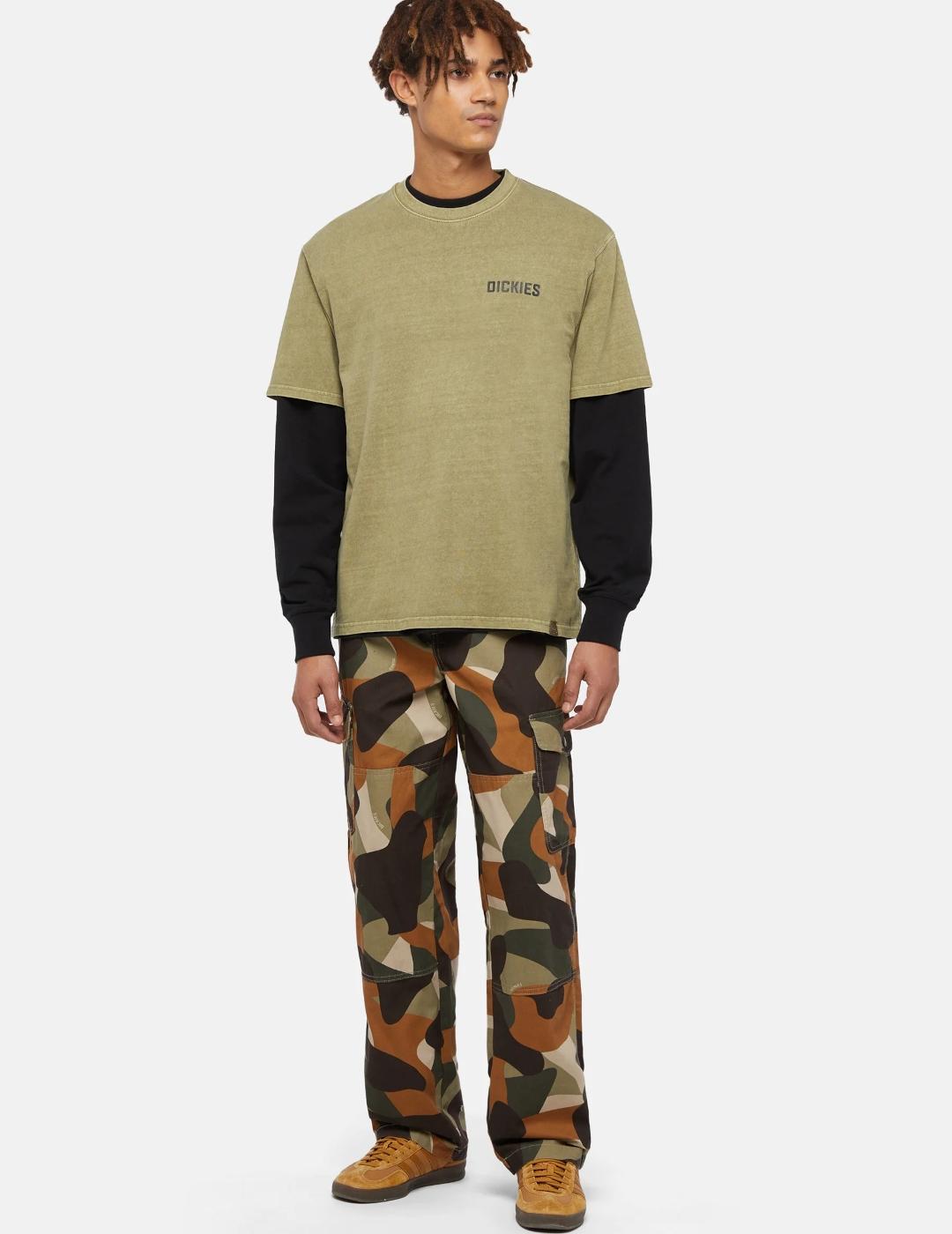 DICKIES CAMISETA VERDE HIGH FLYING