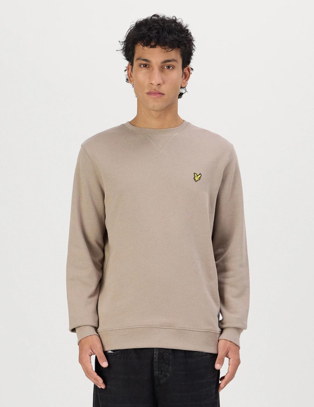 LYLE&SCOTT SUDADERA HERITAGE TAUPE