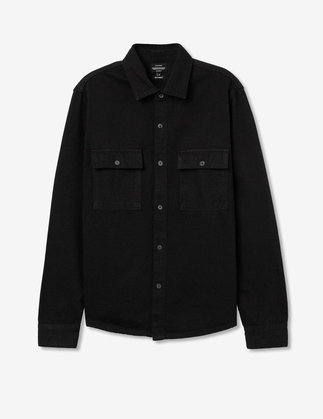 TIFFOSI SOBRECAMISA NEGRO DEMNA