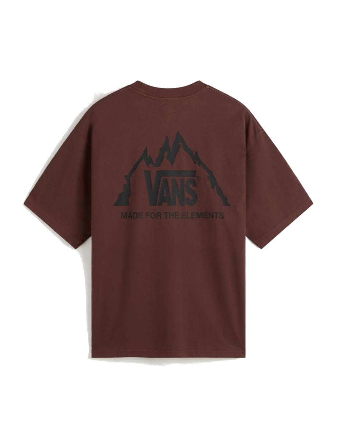 VANS CAMISETA BURDEOS CRESTLINE