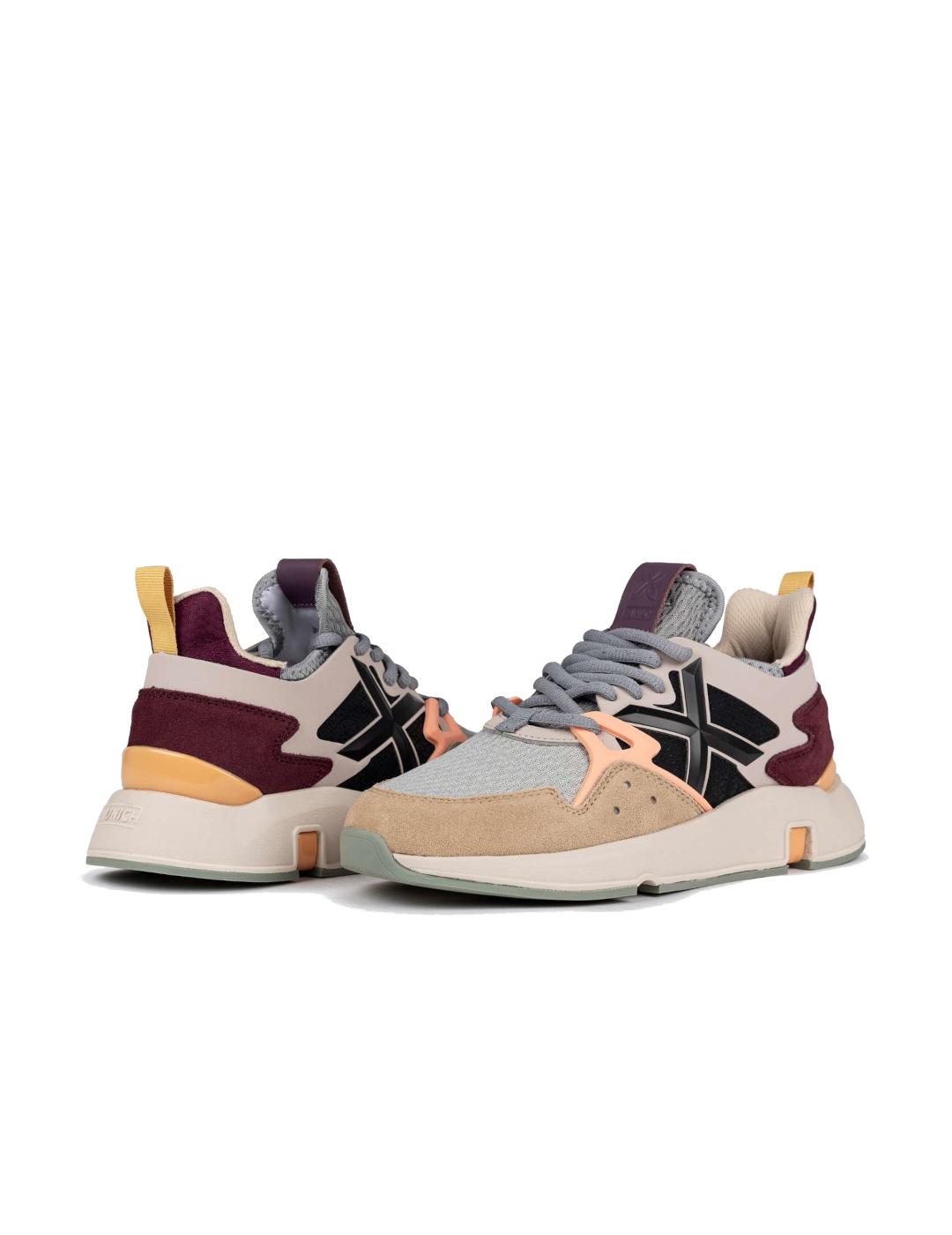 Zapatillas Munich multicolor para mujer.