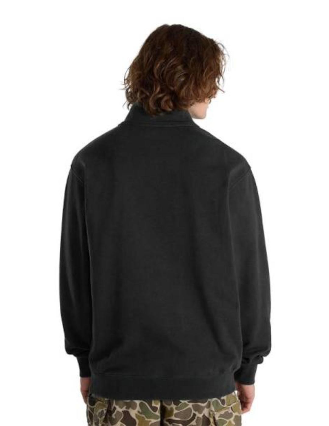 VANS SUDADERA 1/4 ZIP NEGRA