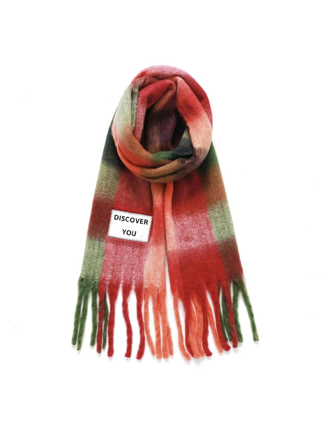 Fulares y bufandas multicolor para hombres.