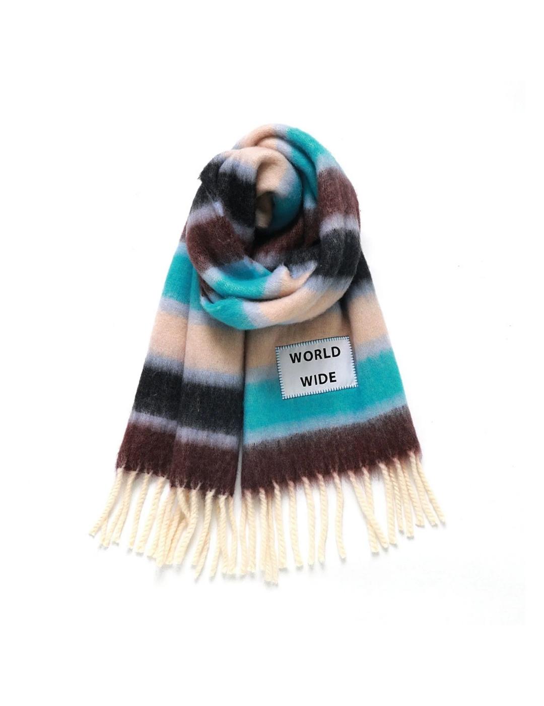 Fulares y Bufandas en Marrón para Hombre.