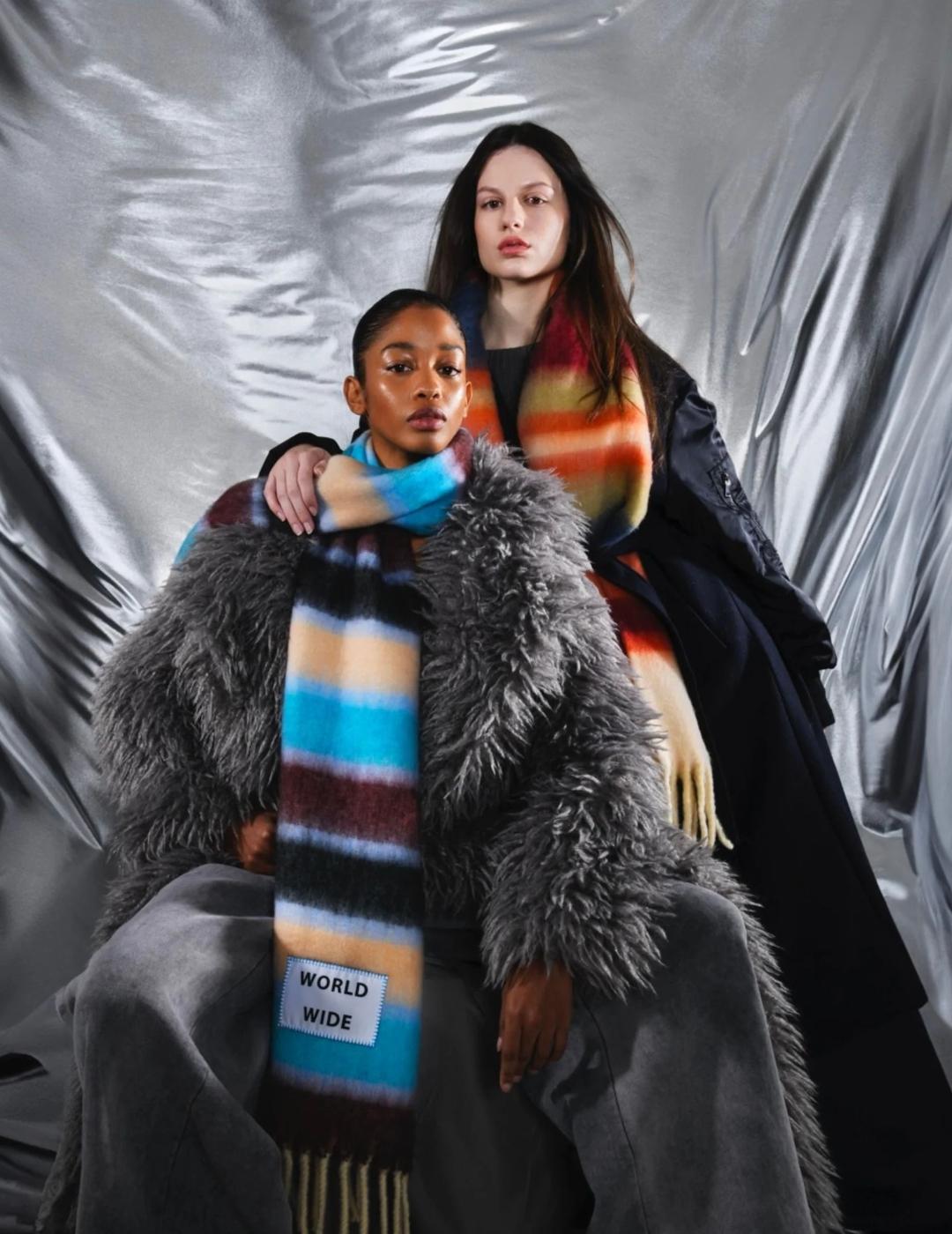 Fulares y Bufandas en Marrón para Hombre.