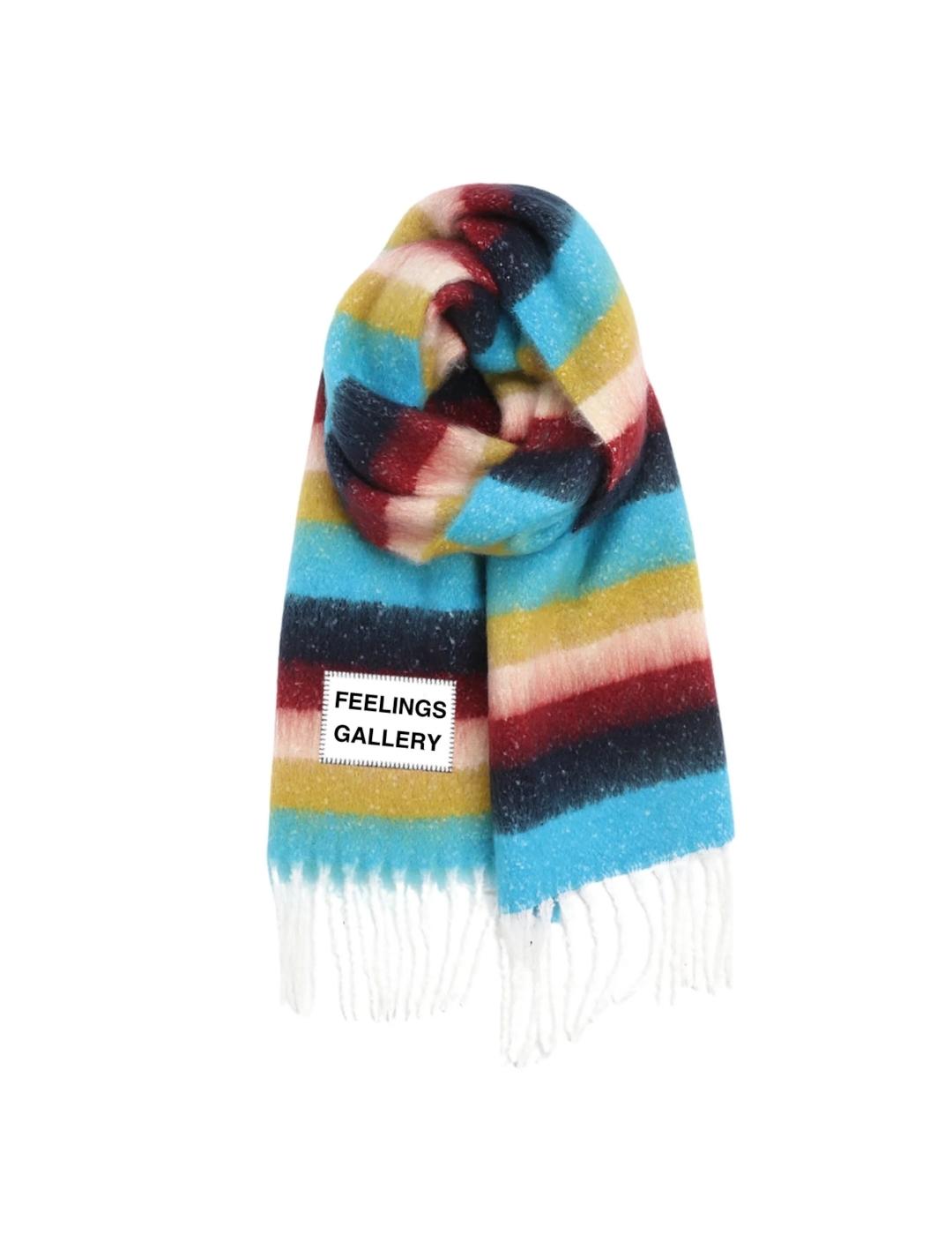 Fulares y Bufandas en Multicolor para Hacer Unisex.