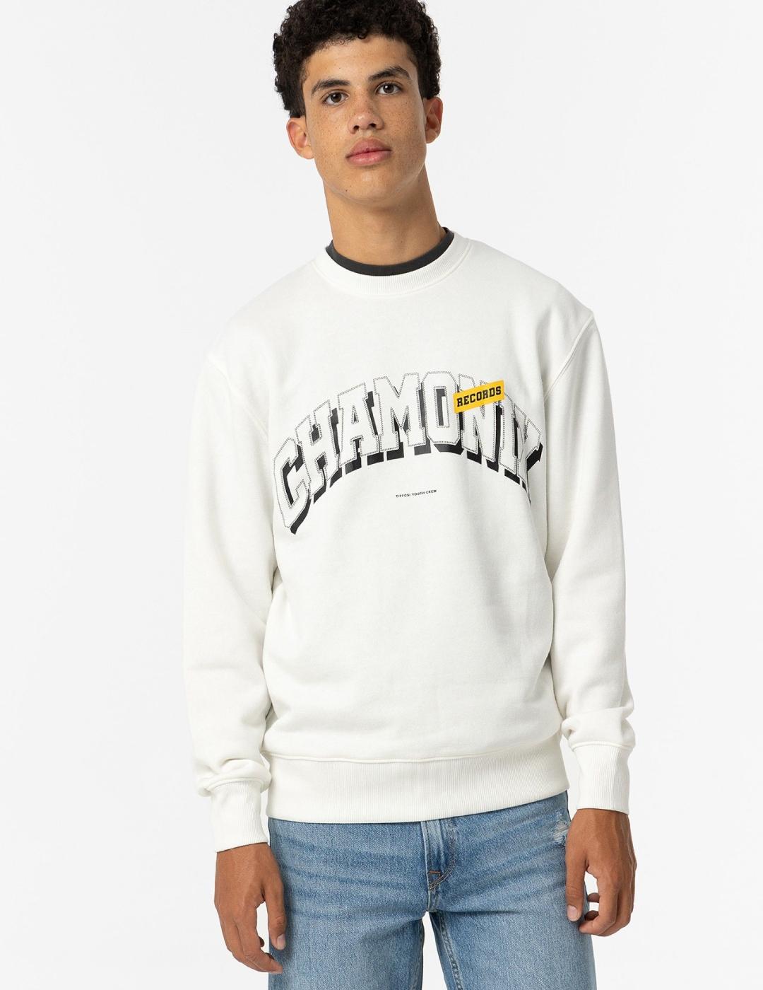 TIFFOSI SUDADERA CREED BLANCA