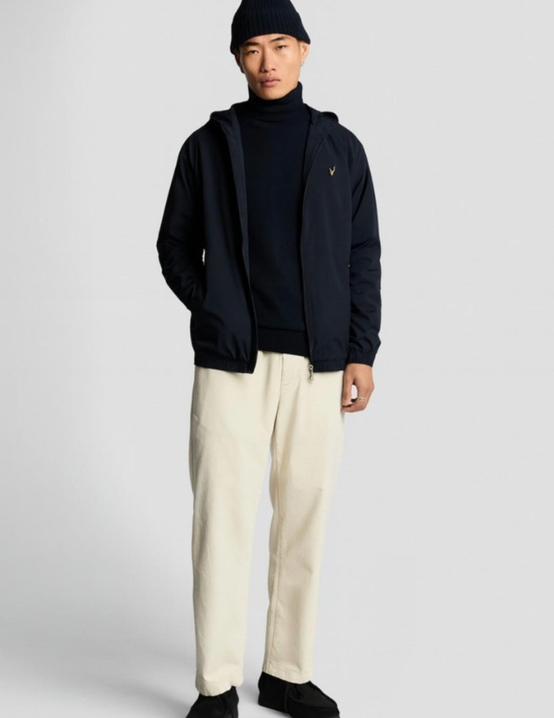 LYLE&SCOTT JERSEY CUELLO NEGRO