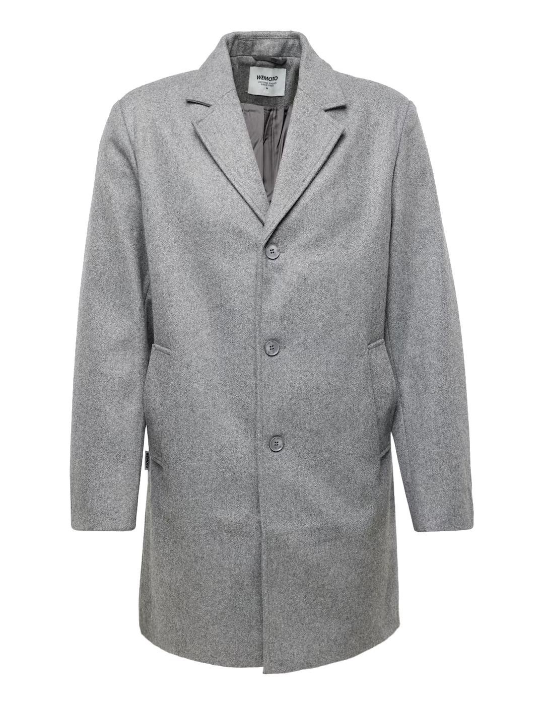 WEMOTO ABRIGO GRIS PAÑO CORTO