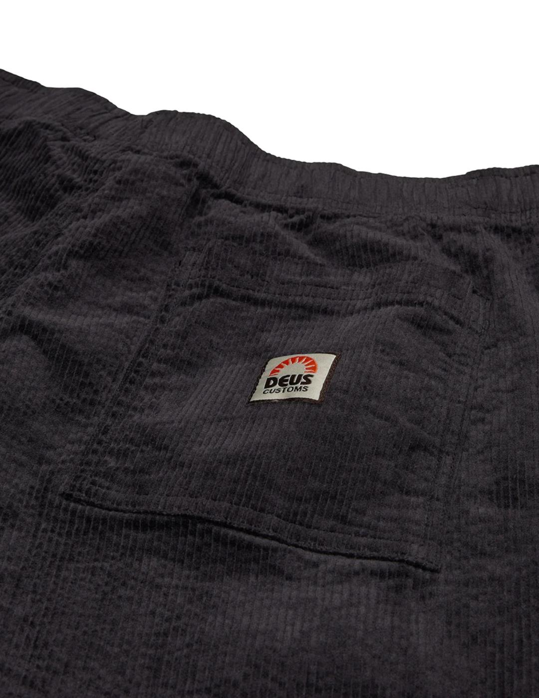 DEUS PANTALON ANTRACITA INFINITY CORD BEACH