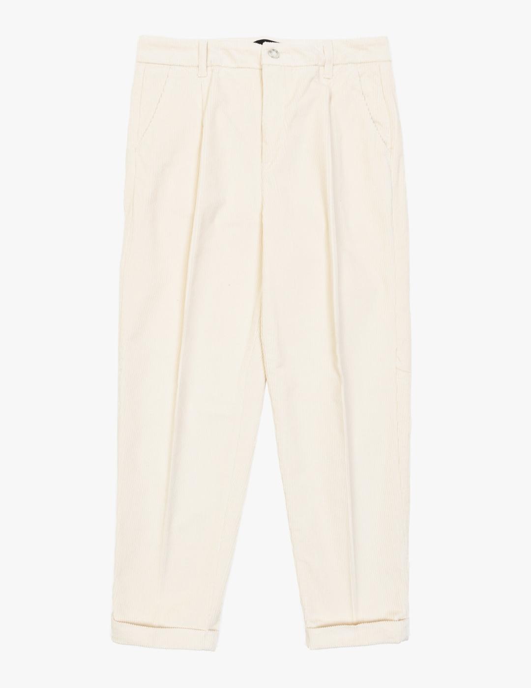 GIANNI PANTALÓN CRUDO PANA SLIM FIT