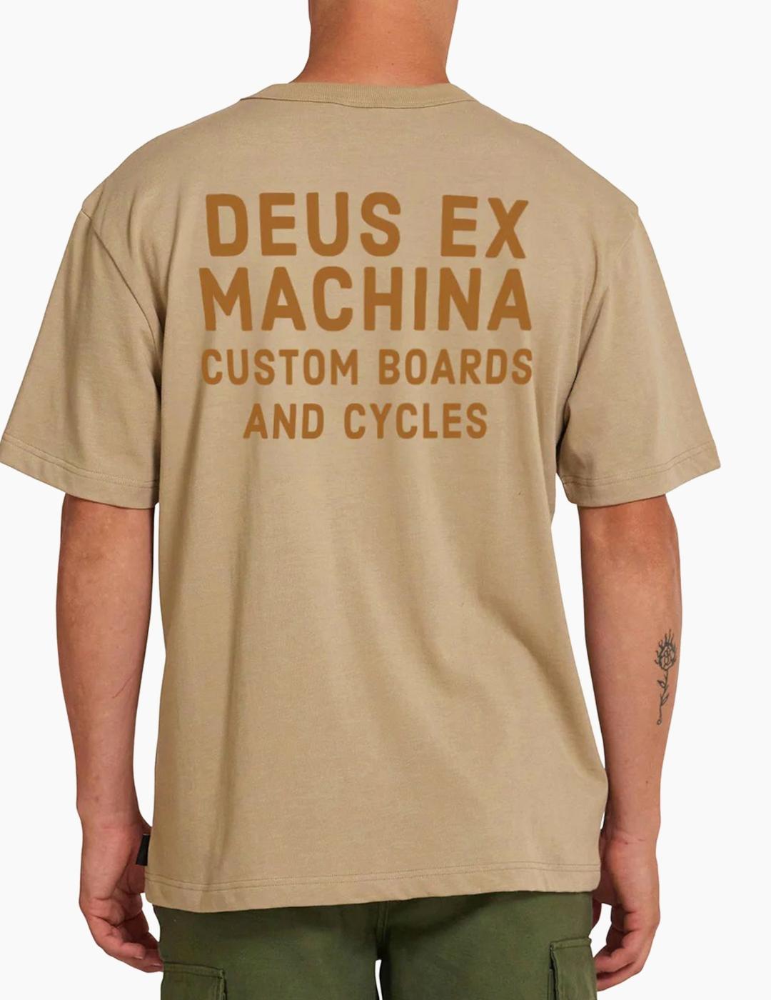 DEUS CAMISETA BEIGE SLICKS CORDURA