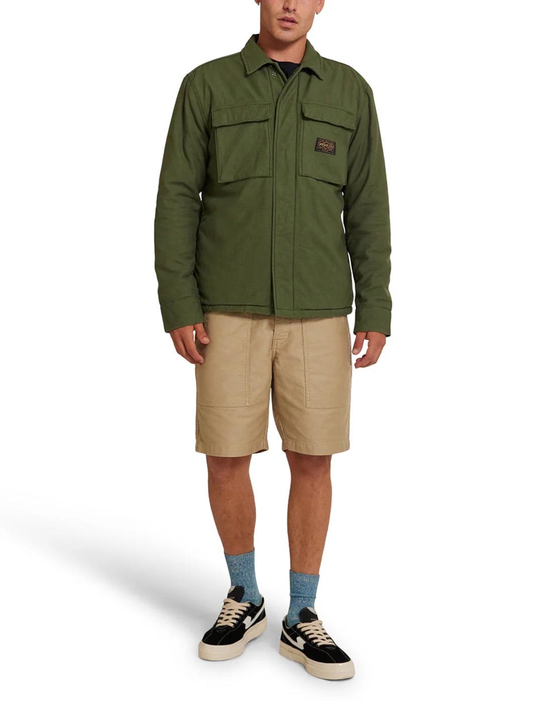 DEUS CAZADORA VERDE TOMMY SURF OVERSIZE