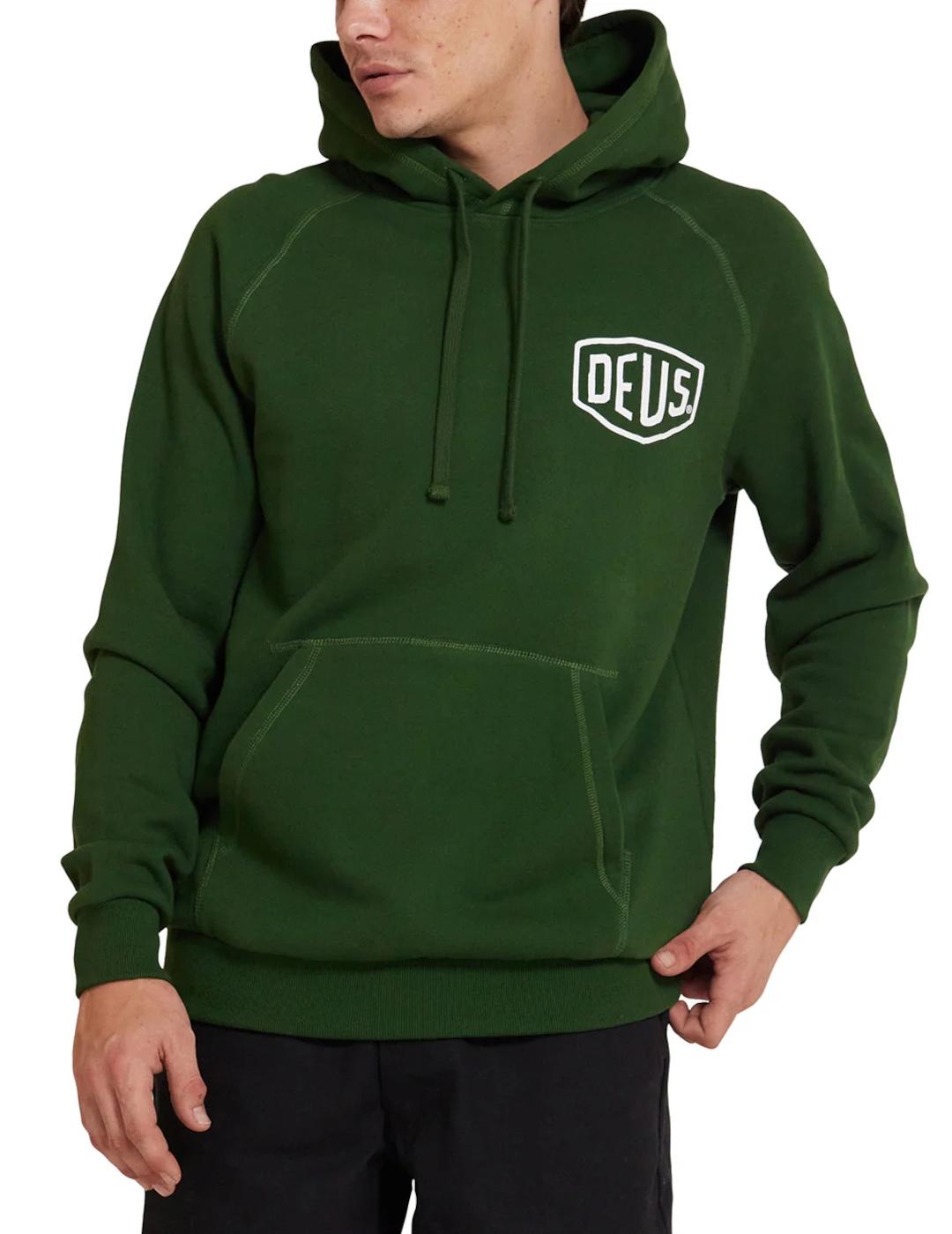 DEUS HOODIE VERDE VENICE ADDRESS