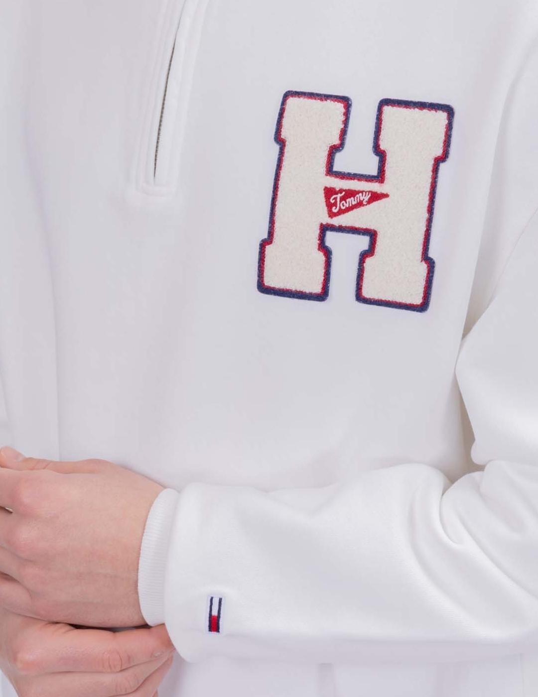 TOMMY ZIP 1/4 TOWEL ANTIQUE WHITE