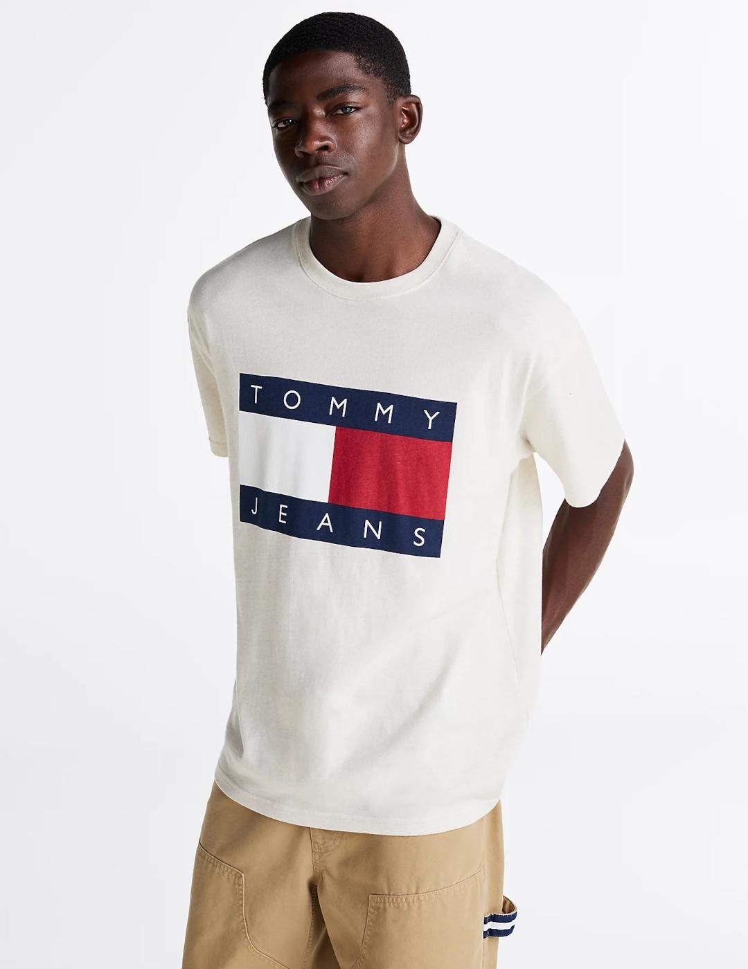TOMMY CAMISETA OAT MARL LOGO GRANDE