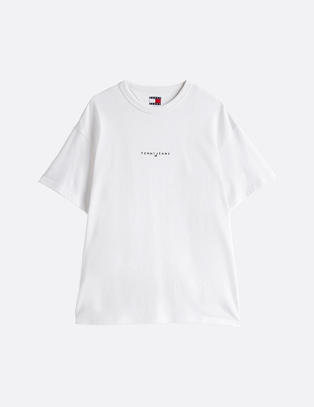 TOMMY CAMISETA BLANCA LINEAR