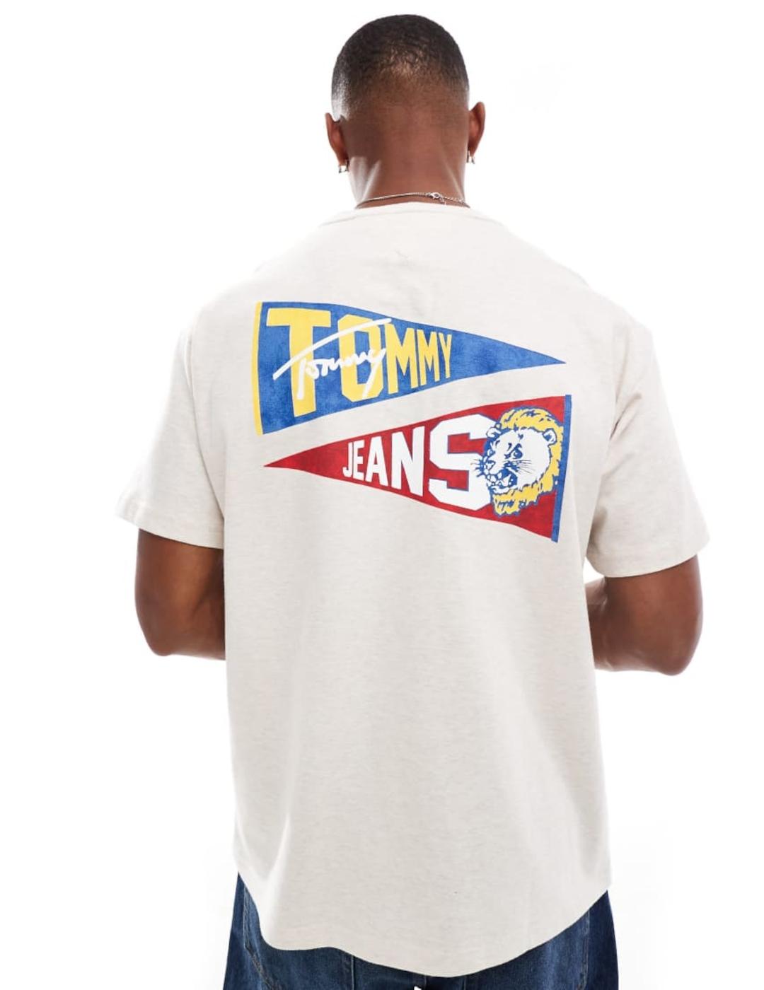 TOMMY CAMISETA OAT MARL FLAG TIGER