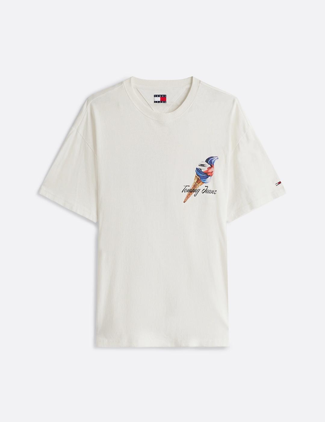 TOMMY CAMISETA ECRU NOVELTY