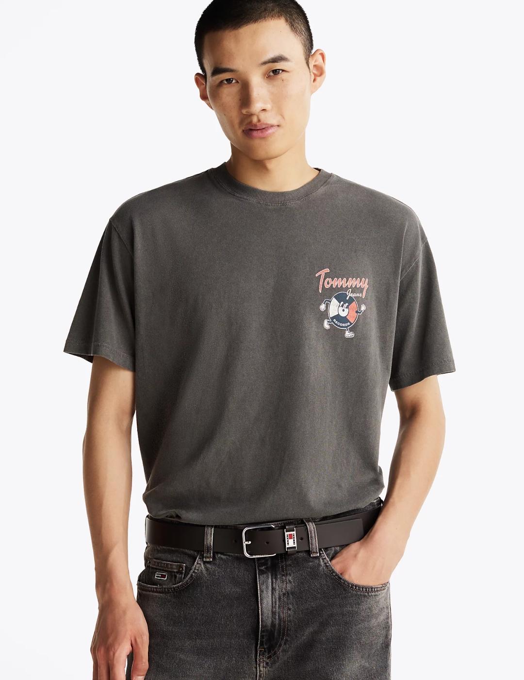 TOMMY CAMISETA NEGRA NOVELTY