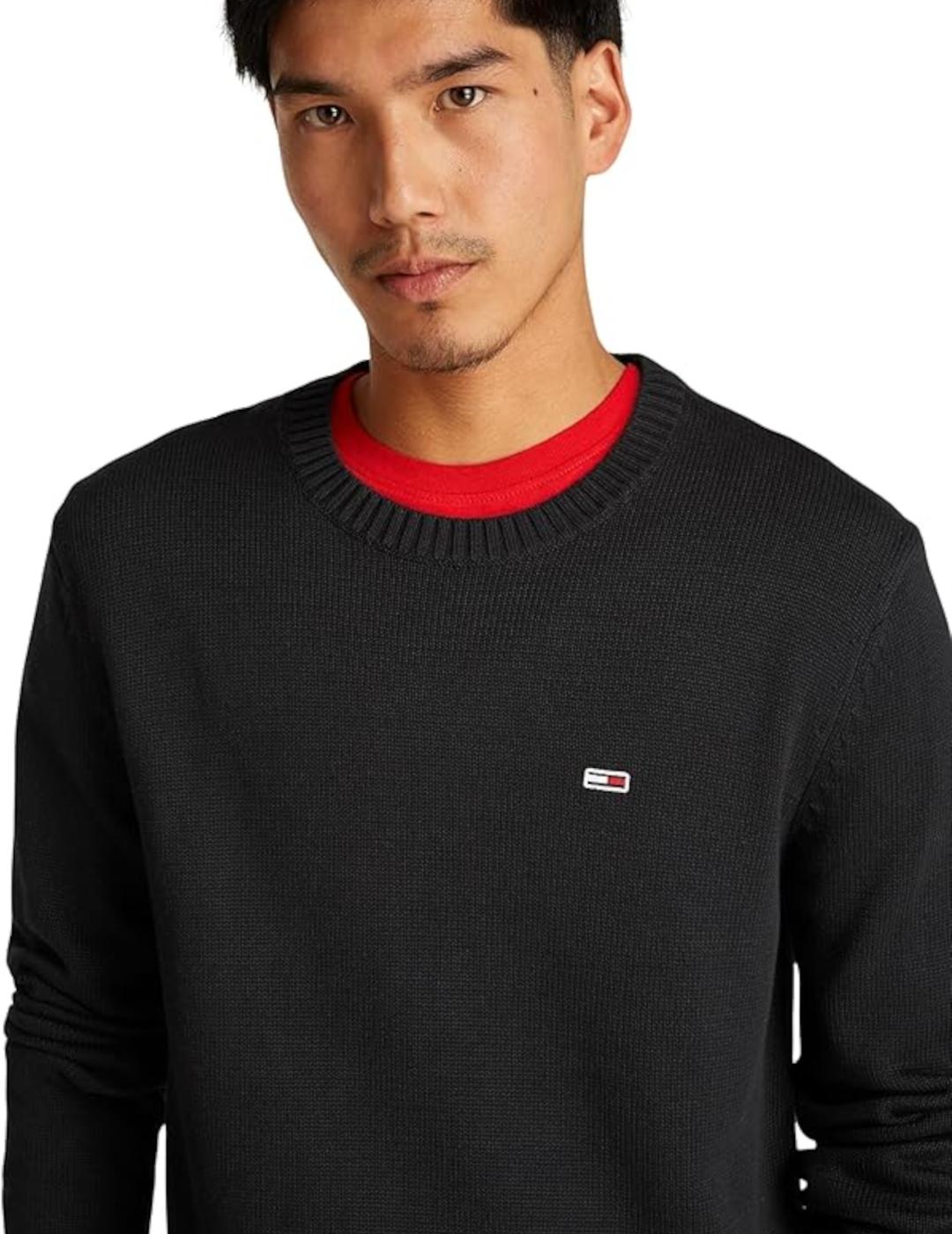 TOMMY JERSEY PUNTO  NEGRO