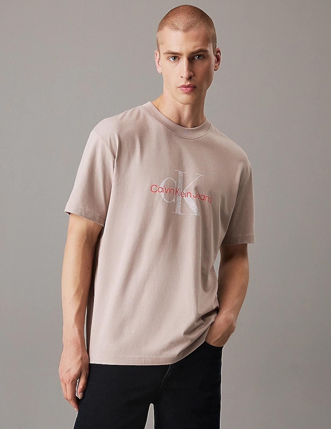 CALVIN KLEIN CAMISETA TEXTURED ATMOSPHERE