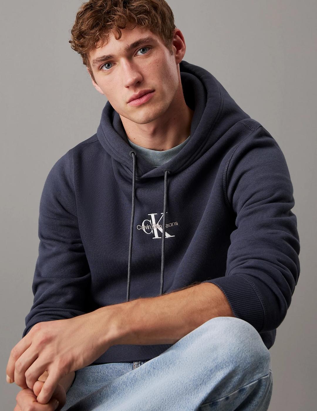 CALVIN KLEIN HOODIE EBONY