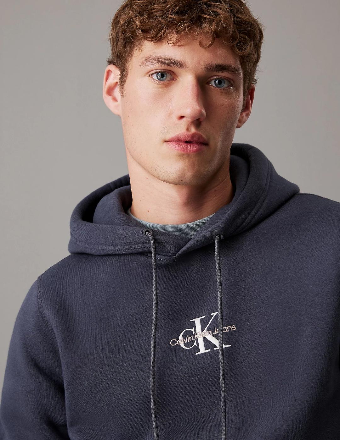 CALVIN KLEIN HOODIE EBONY