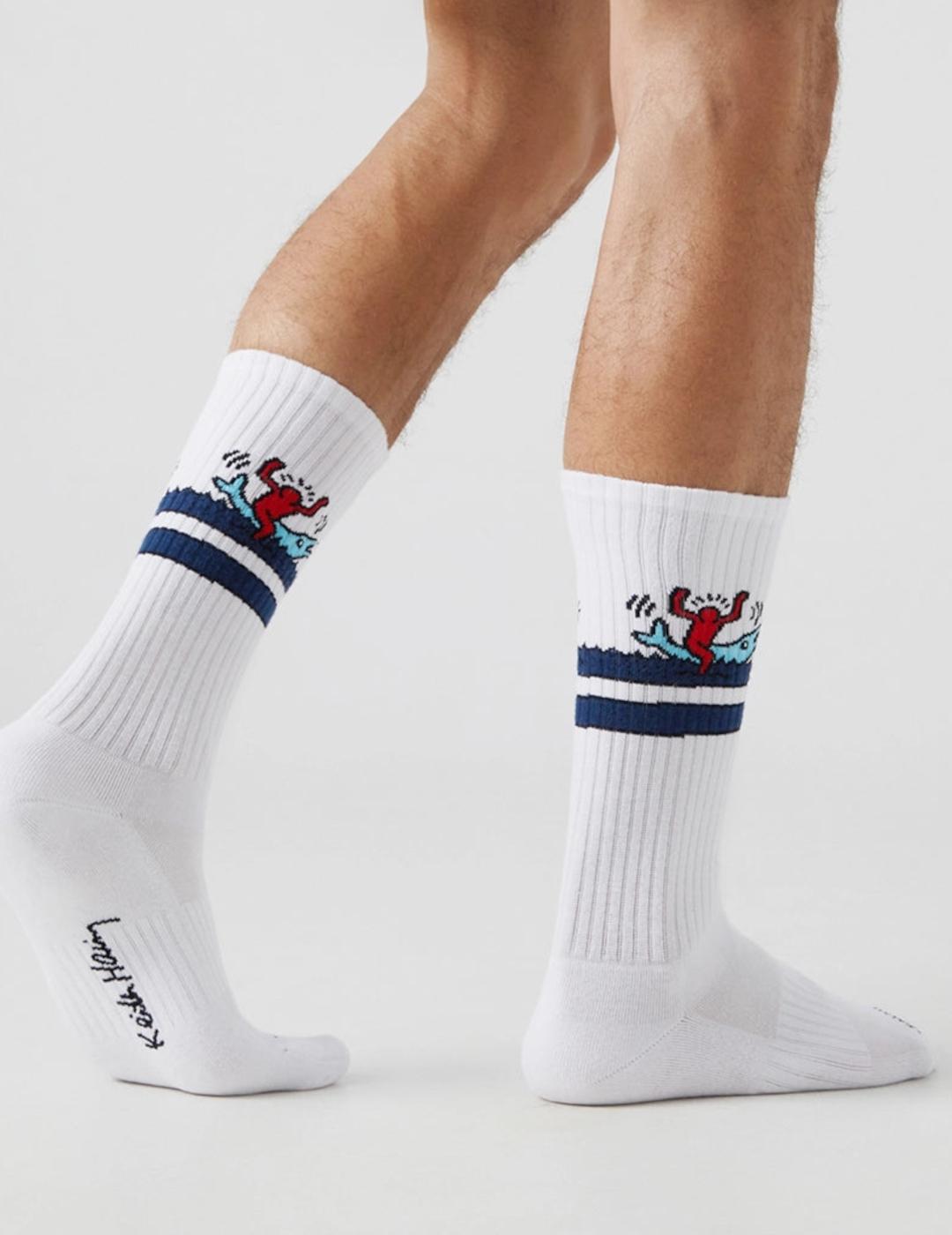 JIMMY LION BLANCO DOLPHIN KEITH HARING