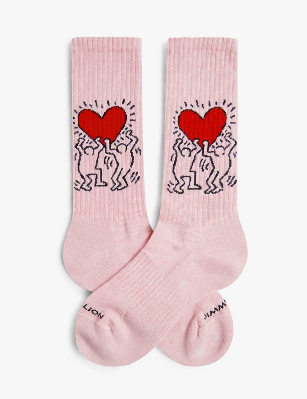 JIMMY LION ROSA HEART KEITH HARING