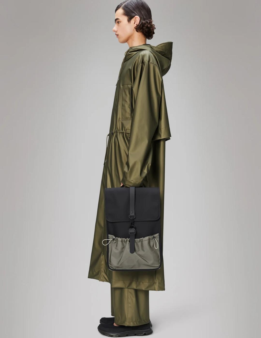 RAINS MIX BACKPACK MINI BLACK