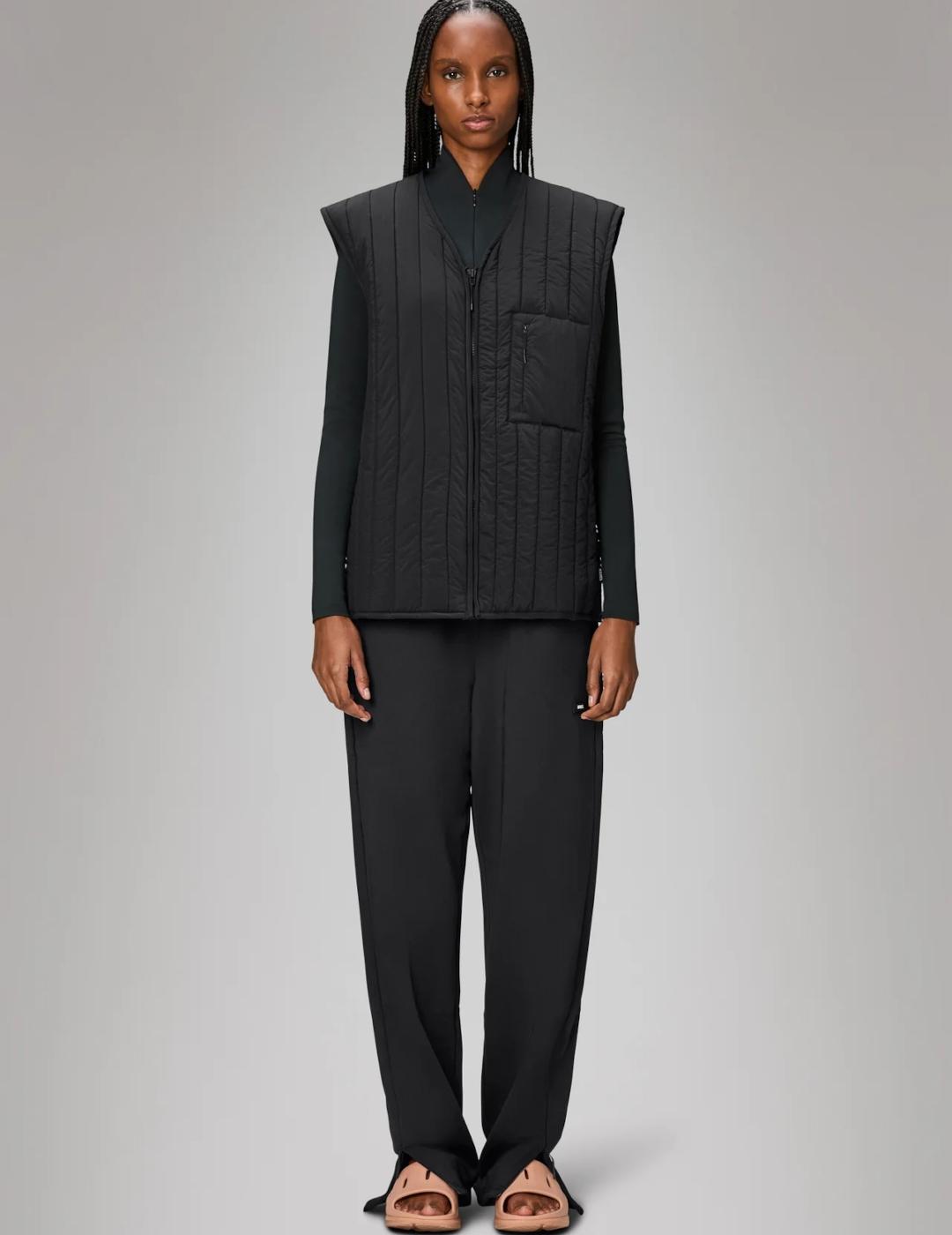 RAINS CHALECO BLACK BANJA LINER