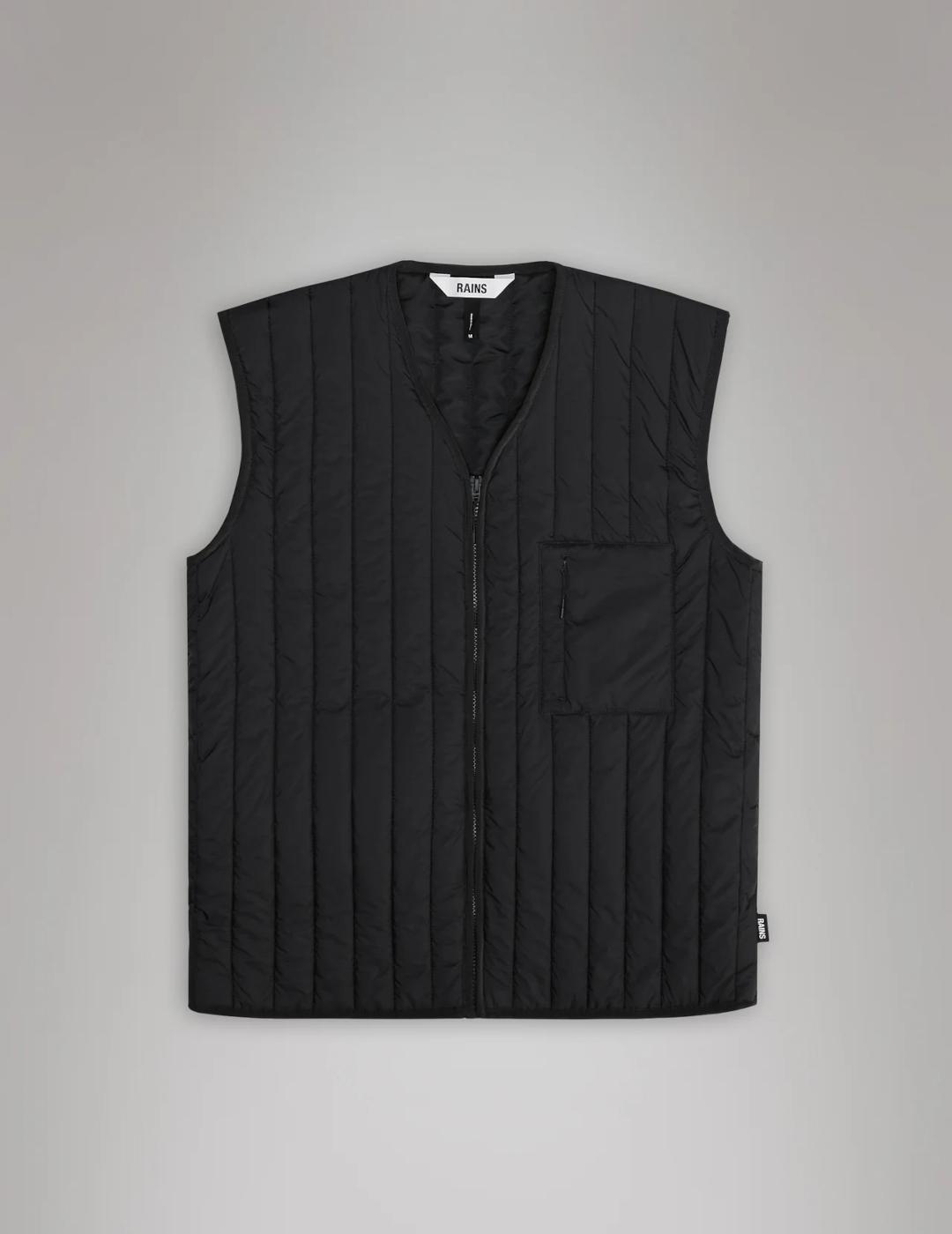 RAINS CHALECO BLACK BANJA LINER