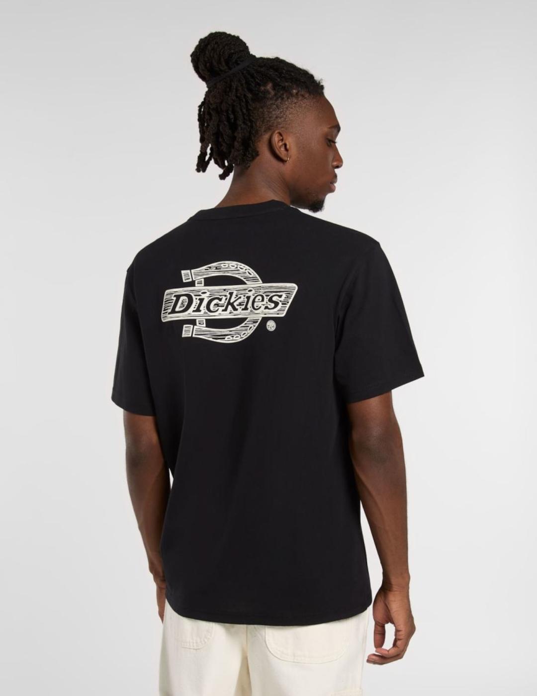DICKIES CAMISETA BLACK WOOD LOGO