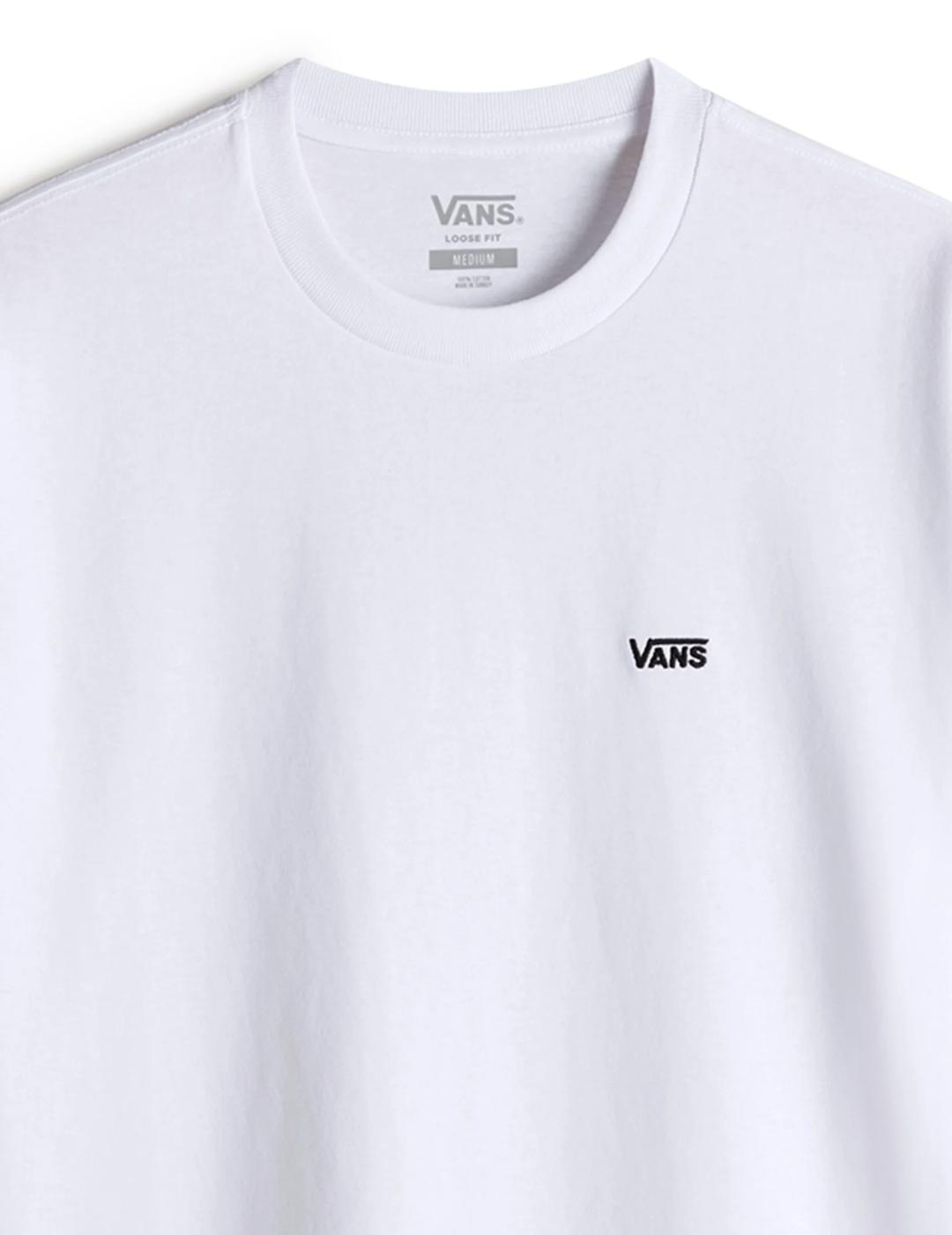 VANS CAMISETA BLANCA LOOSE CHEST II