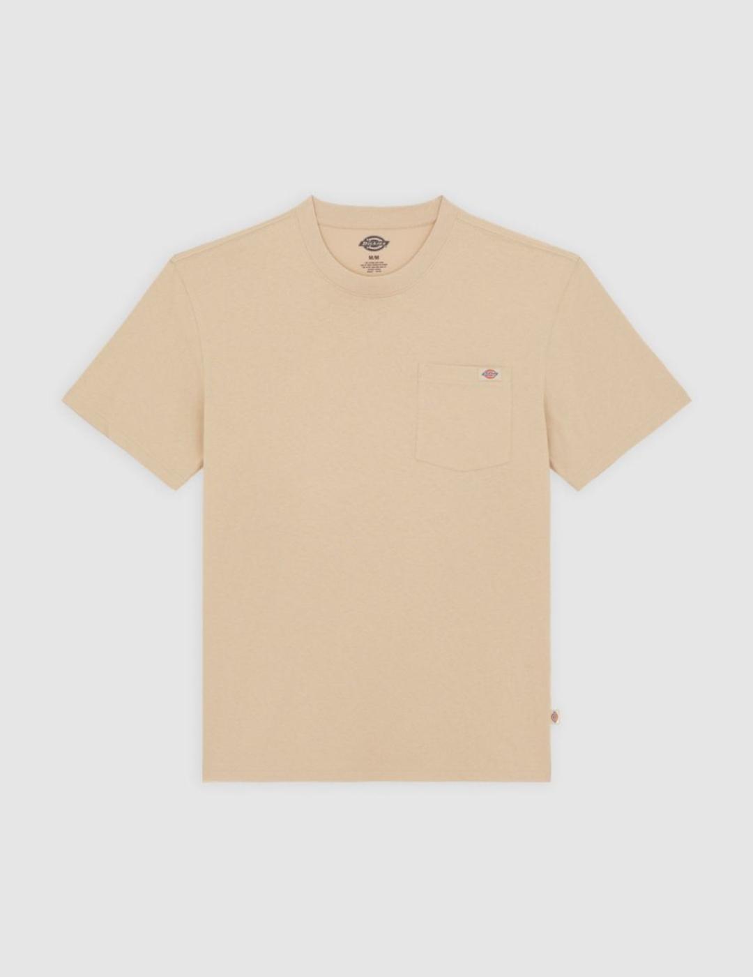 DICKIES CAMISETA LURAY POCKET IRISH CREAM