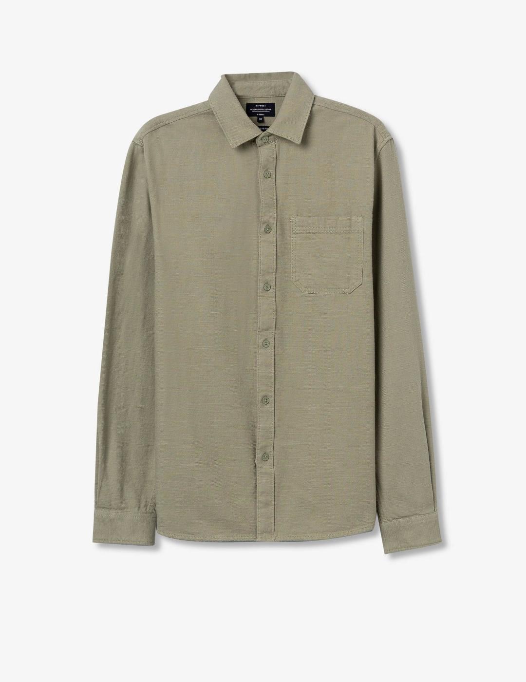 TIFFOSI CAMISA MIDLAND KAKI